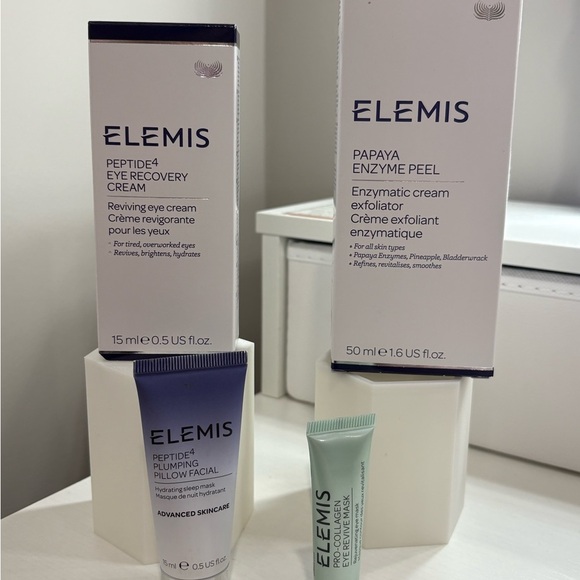 ELEMIS Other - ELEMIS Bundle- Peptide Eye Recovery Cream, Peptide Plumping Facial, Enzyme Peel